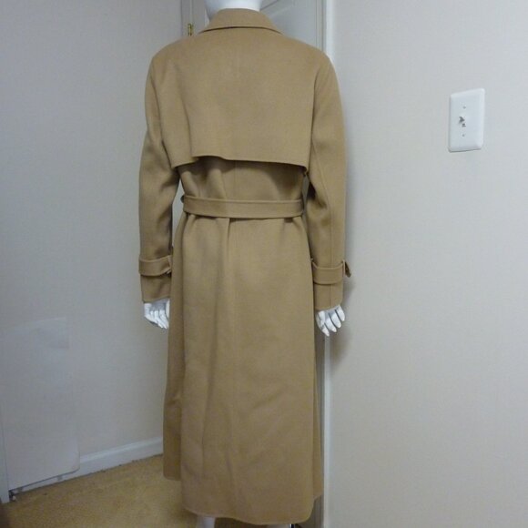 Theory Relaxed Trench Coat in Double-Face Wool-Cashmere - Picture 15 of 16